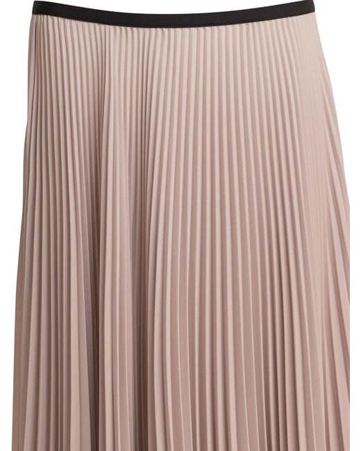 Semler Brown Pleated Skirt Skirts