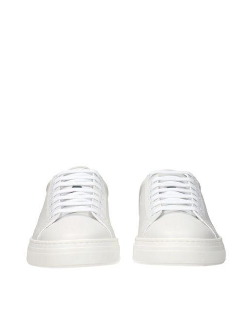 CU | LT ESSENCE White Sneakers Leather/Dark for men
