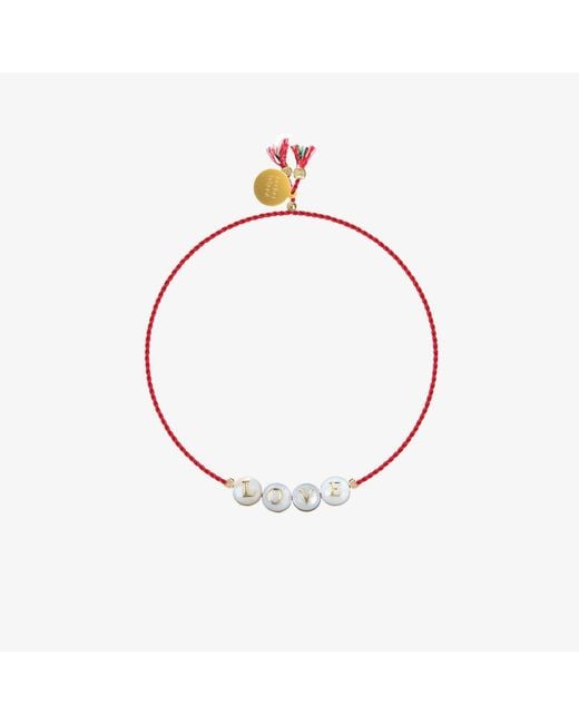 Sorbet Island White Shell Bracelet With Glass Pearls