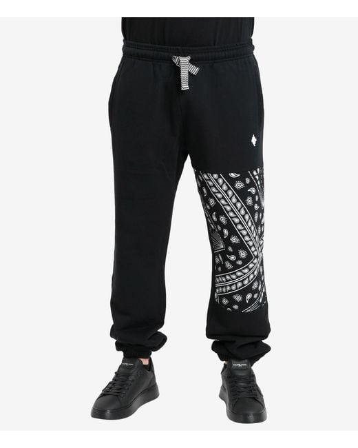 Marcelo Burlon Black Trousers for men