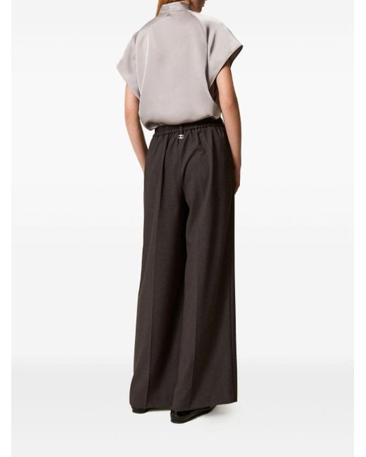 Twinset Gray Twin -Set -Hose