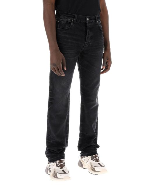 Jeans Loose A Taglio Dritto di Amiri in Black da Uomo