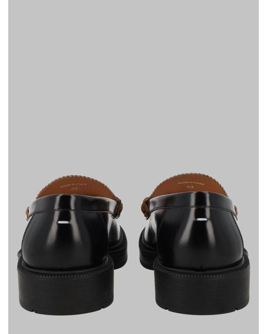 Maison Margiela Black Mocassino "Décortiqué"