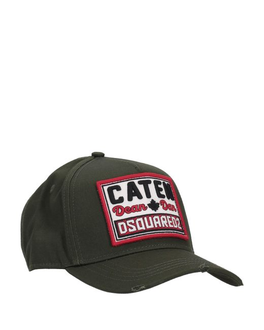 DSquared² Patch-Baseballkappen in Red für Herren