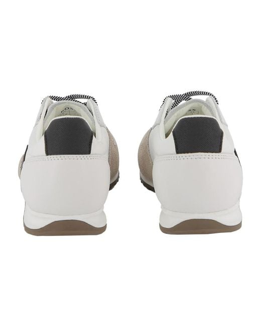 Boss Gray Sneakers Con Logo