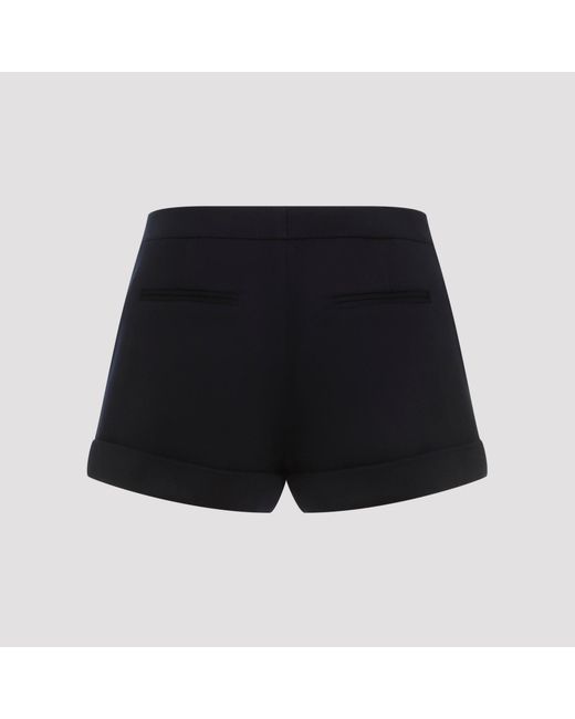 Tom Ford Virgin Wool Bermuda's in het Black