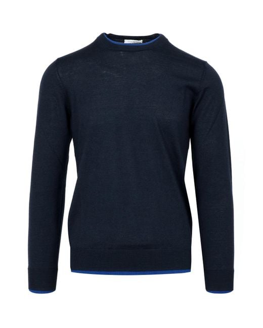 Paolo Pecora Sweaters Blue voor heren