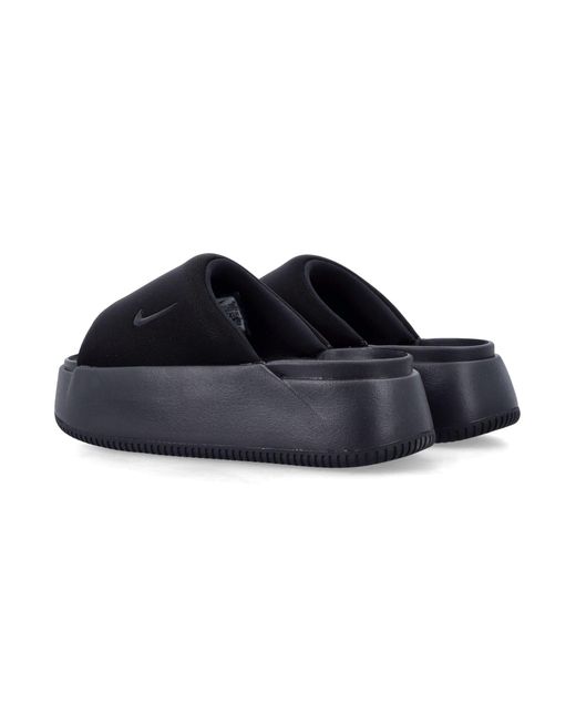 Nike Blue Calm Elevation Slides