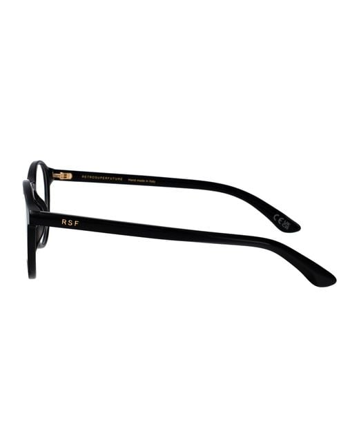 Retrosuperfuture Black Acetate Glasses