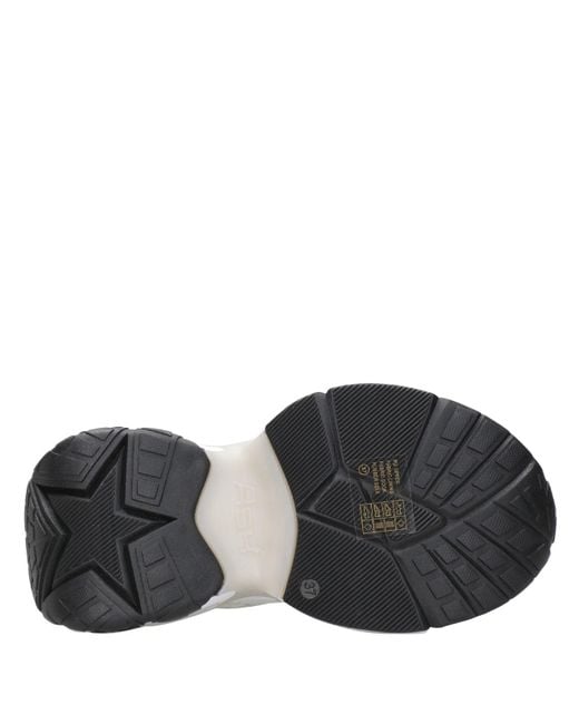 Ash Sneakers Zilver in het White