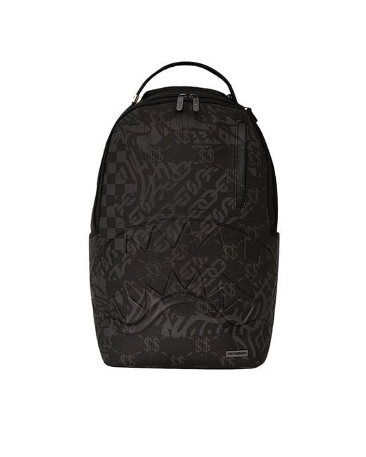 Sprayground Black Zaino 3 Am Check