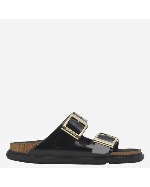 Birkenstock Black Sandals Arizona Droplet Buckle