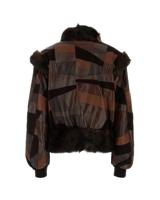 Chloé Black Leather Jacket