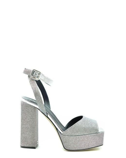 Giuseppe Zanotti White Sky Sandals