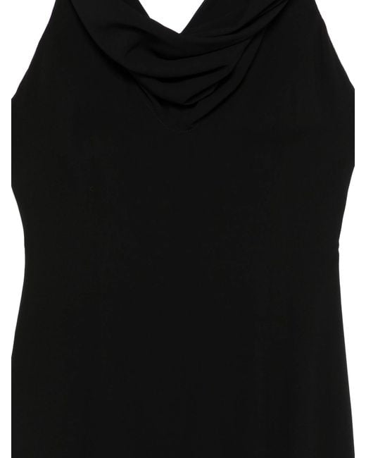 AVAVAV Black Draped Dress