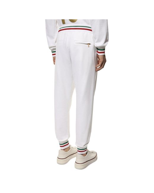Pantalones de chándal con logotipo de Dolce & Gabbana de hombre de color Gray