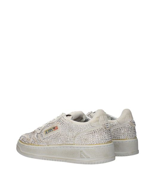 Autry Gray Sneakers Medalist Suede