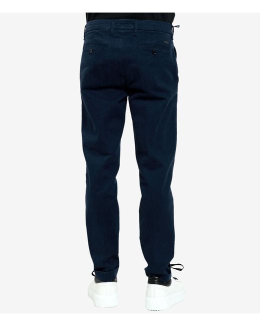 Fay Blue Trousers for men