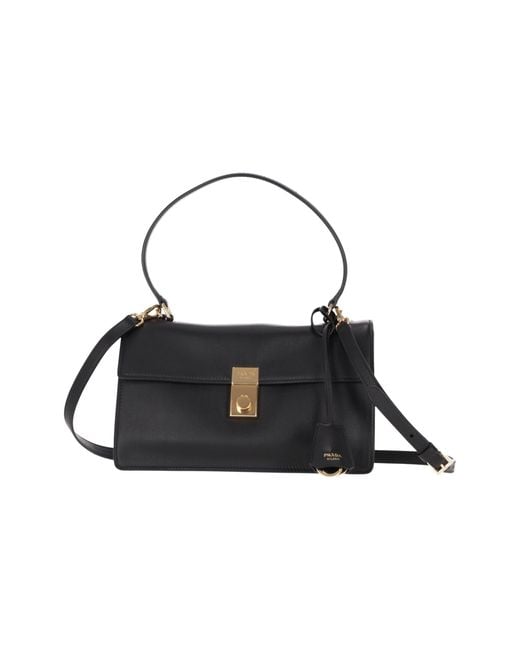 Borsa A Tracolla Media di Prada in Black