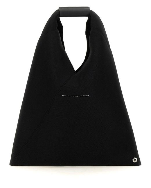 MM6 by Maison Margiela Black Borsa "Japanese" Small