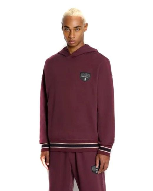 ARMANI EXCHANGE Purple Sweatshirt for men