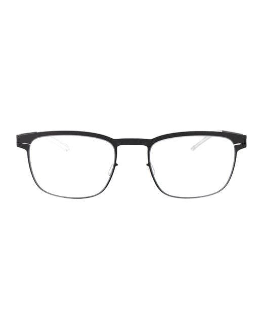 Mykita Brown Storm Metal Glasses