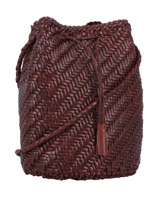 Dragon Diffusion Purple Pompom Double Jump Bucket Bag