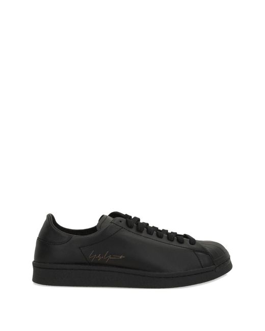 Y-3 Black Superstar Sneakers