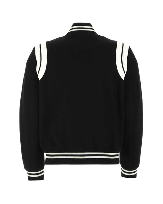 Saint Laurent Black Teddy Jacket