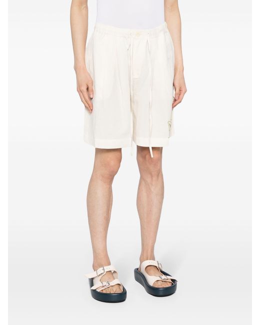 STORY mfg. White Bridge Shorts Sss24Stbrilinehe
