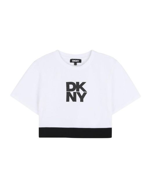 DKNY Black Completo Tee Shirt + Fus