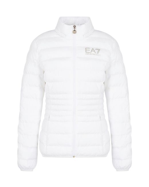 EA7 White Mäntel weiß