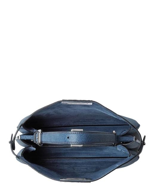 Fendi Blue Bag "Peekaboo Soft" Medium