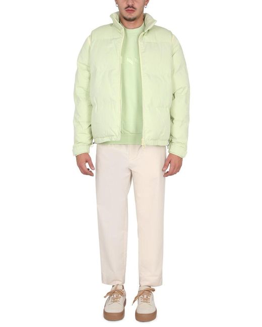 Sunnei Green Padded Zip Jacket