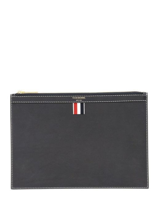 Thom Browne Black Small Tablet Holder