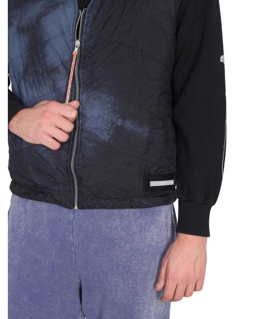 Aries Blue V-Neck Vest