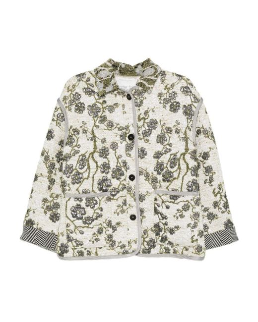 Forte_forte White Embroidered Jacket