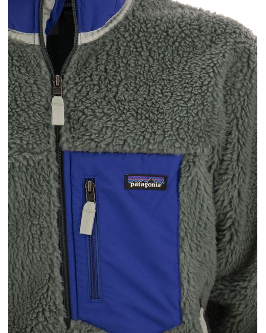 Patagonia Classic Retro X Fleece Jacket in het Green voor heren