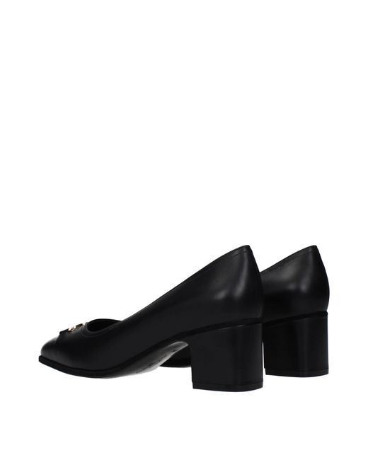 Ferragamo Black Comiso Décolleté Leather