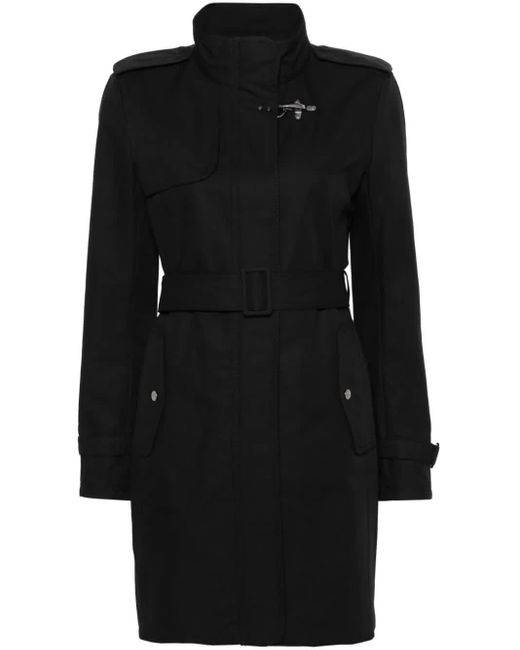 Fay Black Trench Virginia