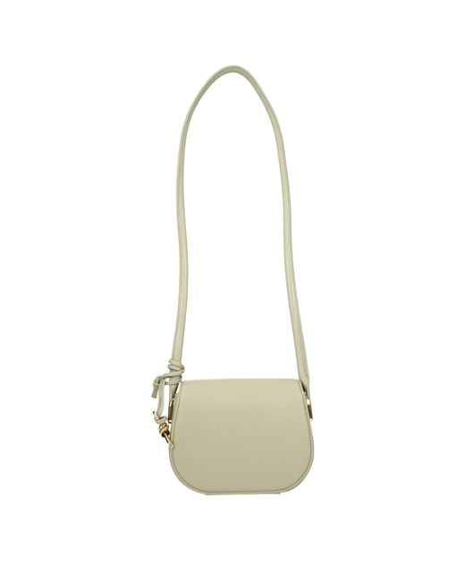 Bottega Veneta Metallic Leather Stanford Crossbody Bags