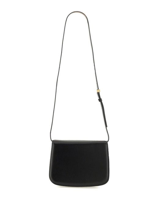 Ferragamo White Mini Leather Shoulder Handbag