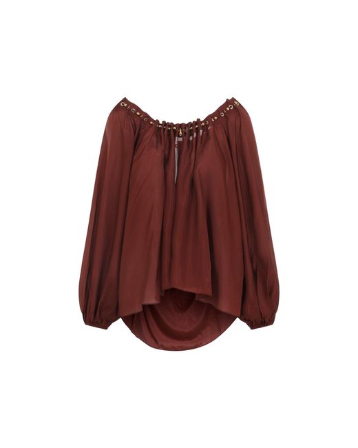 Zimmermann Red Aster Blouse