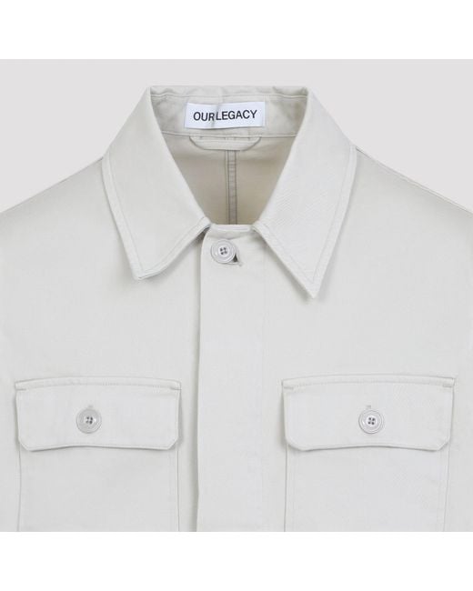 Our Legacy White Unity Jacket