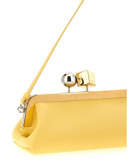Jacquemus Yellow 'La Pochette Salon' Clutch