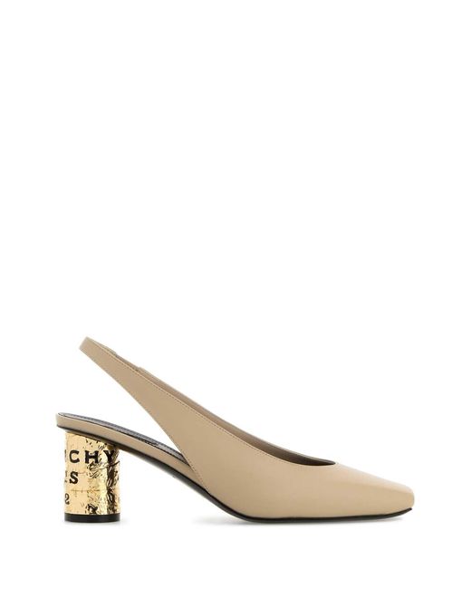 Givenchy Natural Leather Tape Pumps
