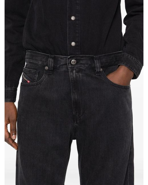 DIESEL Jumpsuit Met Knoopsluiting in het Black