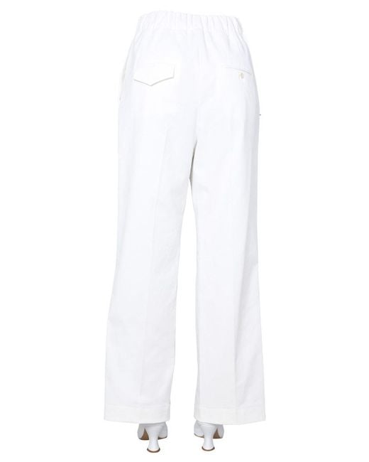 Jejia White Wide Trousers