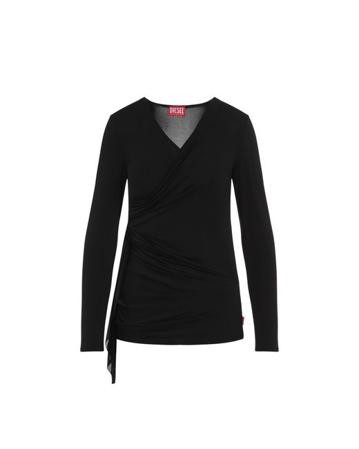 DIESEL Black T-Crissy-Plain Top