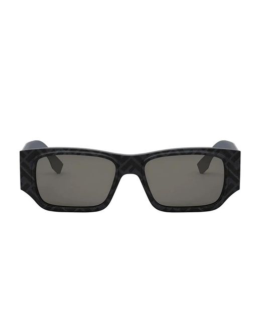 Fendi Gray Fe40144 I Sunglasses for men